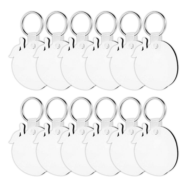 Allazone 50 PCS Sublimation Blanks Keychains, 10 Shapes Heat Transfer  Keychains Double-Sided, Blank Keychains Sublimation Keychains for Heat  Transfer, DIY Craft Supplies – TopToy