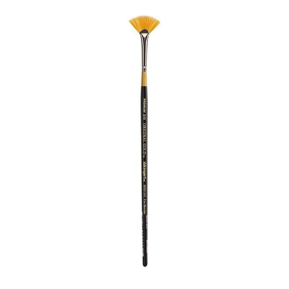 Kingart Original Gold Premium - Paint brush - fan blender - size: 2/0