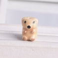 thumbnail image 3 of U8MO 5pcs Brown Bear Shape 17x11mm Ceramic Porcelain Loose Beads For Jewelry Making, 3 of 5
