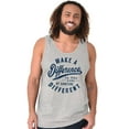 thumbnail image 5 of Make a Difference Autism Awareness Tank Top T Shirts Men Women Brisco Brands L, 5 of 6