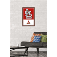 thumbnail image 2 of MLB St. Louis Cardinals - Logo 22 Wall Poster, 14.725" x 22.375" Framed, 2 of 5