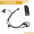 thumbnail image 4 of Unique Bargains ABS Sensor No.598101W000 Car Front Left ABS Wheel Speed Sensor for Kia Rio 2012-2017 ABS Metal Black, 4 of 7