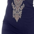 thumbnail image 5 of Bigersell Dresses for Women 2022 Women Fashion Casual Sling Printed Sleeveless Short Fit Dress Women Wrap Dress Style 18341, Female Short Dresses Navy S, 5 of 5