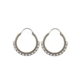 thumbnail image 2 of Pendientes de aro Yashi Cleopatra Oro pequeño Plata, 2 of 5