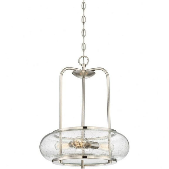 3 Light Large Pendant-Brushed Nickel Finish Bailey Street Home 71-Bel-2242942