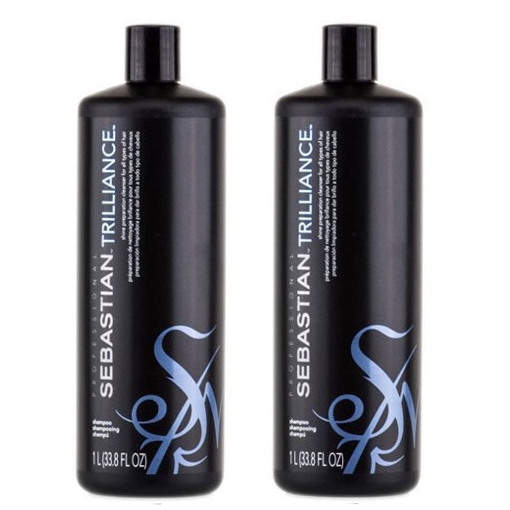 Og hold sammenhængende peber Sebastian Professional Trilliance Shine Preparation Shampoo, 33.8 Fl Oz X  2PCS - Walmart.com
