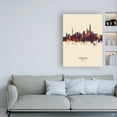 thumbnail image 3 of Trademark Fine Art 'Shanghai China Skyline Portrait III' Canvas Art by Michael Tompsett, 3 of 3