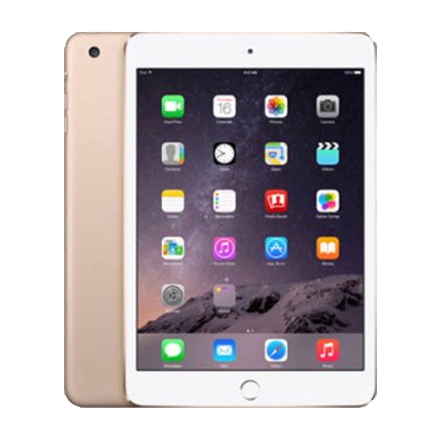 Apple iPad Mini 3 Gold 16GB Wi-Fi Only A-Graded with 1 Year 