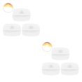 thumbnail image 4 of Bewildely Induction Night Light Sensor Lamp Eye Closet Cupboard Protection Tool Lighting Corridor Bedside for Home Living Room Blanco cálido 3 piezas 2piezas, 4 of 6
