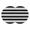Black Grey, variant on Black Grey Stripe Round 13 Inch Placemats Set of 2, Minimalist Farmhouse Striped HeatResistant Non Slip Place Mats for Dining Table, Wipeable Braided Kitchen Table Mats for Housewarming