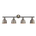 thumbnail image 2 of Vanity Art 4-Lights Wall Sconce Lighting Vintage Industrial Indoor and Outdoor Light Fixture Wall Mount Lamp Bath Sconce for Farmhouse, Bedroom, Bathroom Vanity, Living Room BA208-4BK-AB-DG, 2 of 3
