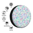 thumbnail image 4 of Yiaed Sequins Print Print Tire Wheel Cover, tire covers for trailers,rv wheel covers,rv tire covers, camper tire covers,tire covers for cars-17 inch, 4 of 6