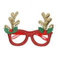 thumbnail image 2 of Fiudx Decoración Navideña de Gafas, Marco de Plástico Resistente, Tejido Artesanal, 12 Opciones Elegantes, Perfectas para Navidad, Fiestas Familiares, Juegos de Rol Navideños, Juego de 1 Pieza., 2 of 2