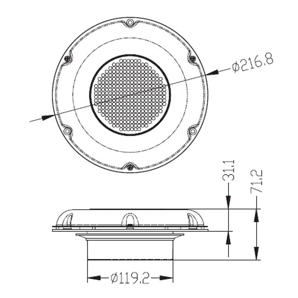 Ventilateur Solaire De Bateau En Acier Inoxydable - Ventilation Extraction Énergie Solaire