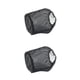 thumbnail image 4 of Kenally Cubierta protectora de filtro de aire universal, impermeable, a prueba de aceite, a prueba de polvo, tapa de filtros de entrada de aire de alto negro S 2piezas Kenally  CBP089968, 4 of 5