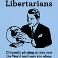 thumbnail image 3 of CafePress - The Libertarian Plot Light T Shirt - Men's Classic Graphic T-Shirt, 3 of 4