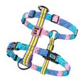 thumbnail image 1 of Printed Dog Pet Harness Dog Chest Collar Pet Adjustable Vest For Small Medium Dogs(Blue) _jiue, 1 of 5