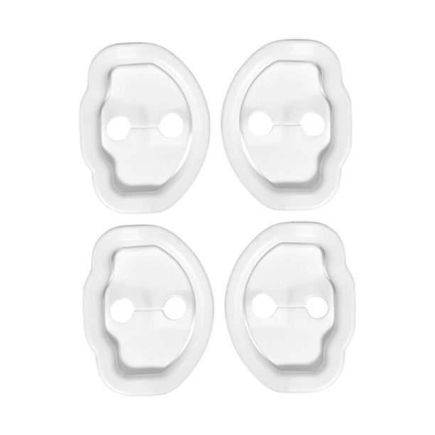 Cubierta genérica para cerradura de puerta de coche, repuestos premium, protector de silicona para cerradura de puerta y 4 piezas