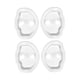 thumbnail image 1 of Cubierta genérica para cerradura de puerta de coche, repuestos premium, protector de silicona para cerradura de puerta y 4 piezas, 1 of 8