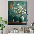 thumbnail image 4 of UXIEQU 12x16 Inch Green Gold Botanical Canvas Wall Art Boho Living Room Decor, 4 of 8