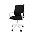 thumbnail image 2 of Silla de Escritorio Ergonomica para Oficina Moderna Giratoria Negro con Blanco OLU KT-251 OLU OLUMESH/Ejecutiva Mesh/Ergonomica, 2 of 6