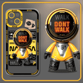 thumbnail image 2 of Funda protectora de teléfono con patrón de dibujos animados, cubierta trasera a prueba de golpes para iPhone 14, 13, 12, 11 Pro Max, XS Mini, XR, X, 6, 6S, 7, 8 Plus, SE 2020, 2022 Fivean unisex, 2 of 2