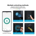 thumbnail image 3 of Eletronic Lock For Tuya X5 Security Smart Door Lock With Biometric Fingerprint&Smart Card&Password&Key&App Unlock, 3 of 7