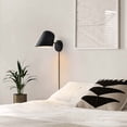 thumbnail image 4 of Culver Wall Sconce -Matte Black plug-in On/Off Switch, 4 of 7