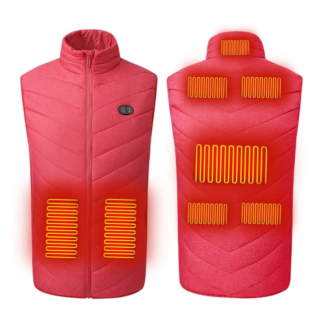 Popular Picks, Heated Riding Skiing Coat, Waterproof Insulated, 10V Heating, Windproof Design, For Snow Sports, Outdoor Activities, Fast Charging, Technical Fabric, Adventure Gear Akmoler Under 25