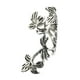 thumbnail image 2 of Pendiente de cartílago con clip, sin perforaciones, para oreja Bronce Plata Izquierda, 2 of 9