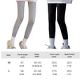 thumbnail image 3 of Guardurnaity Mallas de longitud completa para mujer, forro de felpa grueso cálido para niñas, trabajo, oficina, escuela, deportes, moda, pantalones Prendas para la parte inferior del cuerpo Negro M Guardurnaity AP012529-04, 3 of 6
