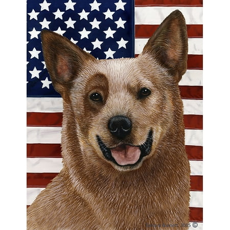 Australian Cattle Dog Red - Best of Breed Patriotic II Large