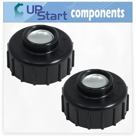 2-Pack 308042002 Bump Head Knob Replacement for Laser 87041 - Compatible with DA98866A Right Hand Thread Spool Retainer