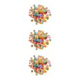 thumbnail image 3 of Jumpingount 200Pack Round Crackle Beads 8mm Handcrafted DIY Bead Sewing Craft Jewelry Type1, 3 of 6