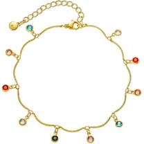 Anklets For Women Gold Foot Chain 18K Gold Filled Boho Beach Dainty Simple Minimalist Ankle Jewelry[o7477]