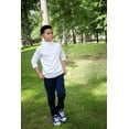 thumbnail image 3 of French Toast School Uniform Boys 8-16 Turtleneck White, 3 of 6