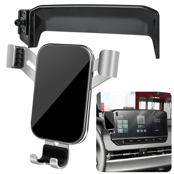 Soporte para teléfono de coche LUNQIN para Mitsubishi Outlander, 2024