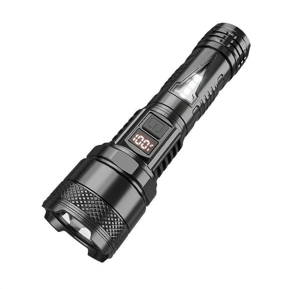 Clearance Now! Handheld er Bright Zoom Tactical Flashlight Versatility With A COB Side O7 S2X2