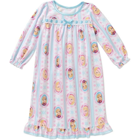 nightgown toddler sleeve frozen disney walmart