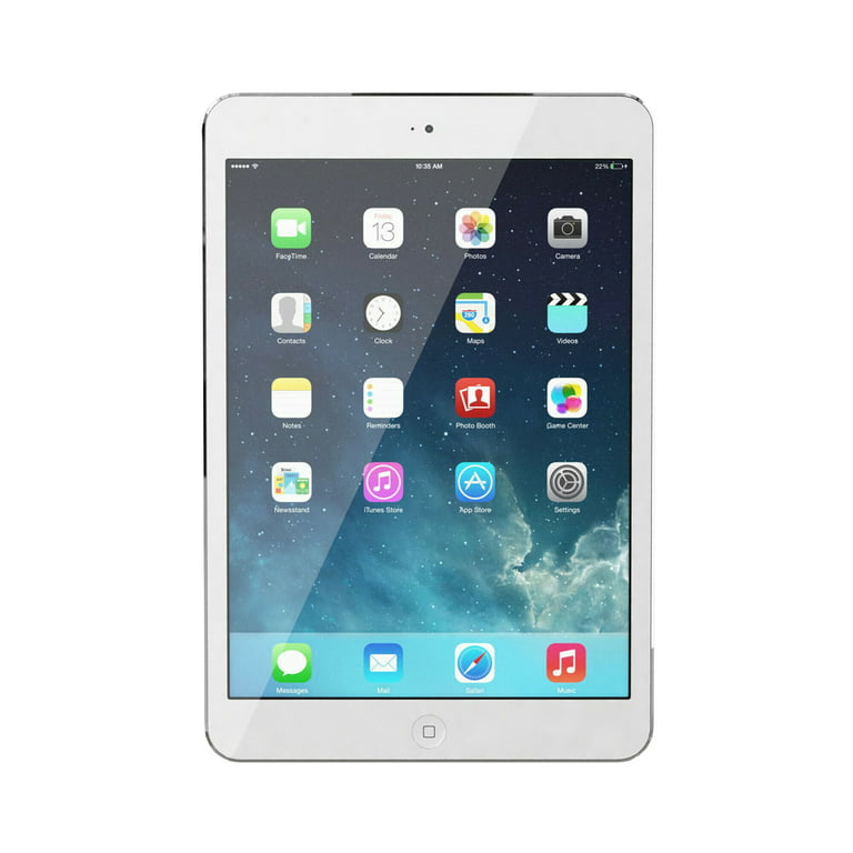 Apple iPad mini Wi-Fi Personalized 1st generation - tablet GB - 7.9" IPS (1024 x 768) - white & silver (Refurbished) - Walmart.com