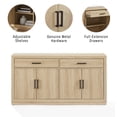 thumbnail image 2 of Crosley Furniture Isla Sideboard in Ash, 2 of 10