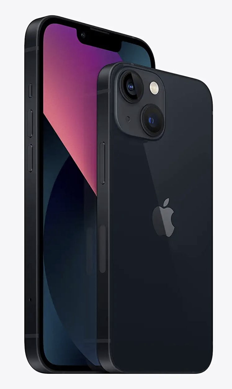 Restored AT&T Apple iPhone 13, 128 GB, Midnight - Prepaid Smartphone [Locked to AT&T] thumbnail 5