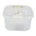 thumbnail image 4 of Airtight Rice Container Stackable Transparent Rice Bucket with Date for Grain Flour Snacks Sugar S 5kg/11.0lb White, 4 of 14