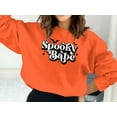 thumbnail image 3 of Spooky Babe Sweatshirt, Halloween Party Shirt, Halloween Crewneck Sweatshirt, Cute Fall Sweater, Ghost sweater, Halloween graphic tee, 3 of 8