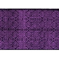 thumbnail image 1 of Ahgly Company Indoor Rectangle Abstract Purple Modern Area Rugs, 2' x 3', 1 of 4
