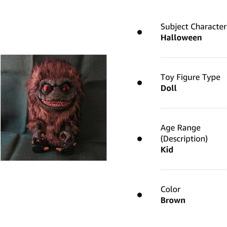 Quistrepon Critters Collection Stuffed Animals and Plush Toys, PP Cotton B-Brown