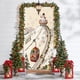 thumbnail image 4 of Adornos navideños de cristal, decoración para el árbol de Navidad, colgante atrapasol de cristal con cadena, estilo estético brillante, adorno navideño, elegante decoración para el hogar,, 4 of 6