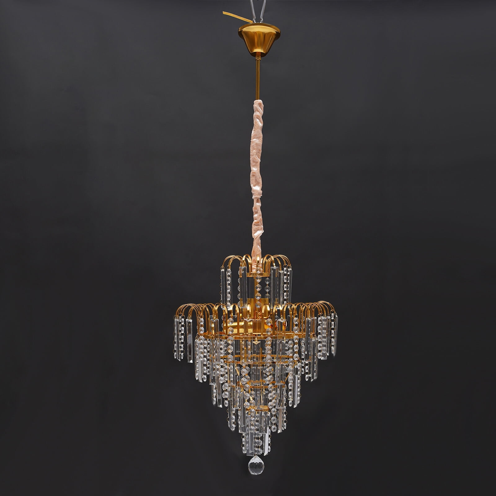Elegant Pendant Lamp Crystal Chandelier Modern Ceiling Light Lighting Fixture