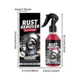 thumbnail image 3 of Rirozkan Rust Remover, Multi-Purpose Rust Dissolver, 100ml Liquid Rust Cleaner for Auto, Metal, and Furniture, 3 of 8