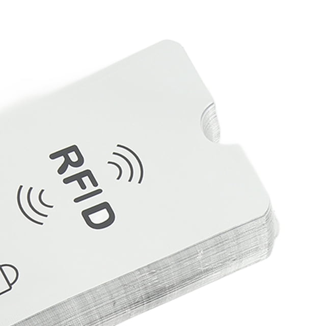 Portatarjetas, 100 piezas Portatarjetas de aluminio Protector de tarjeta RFID Portatarjetas de aluminio Durabilidad extendida